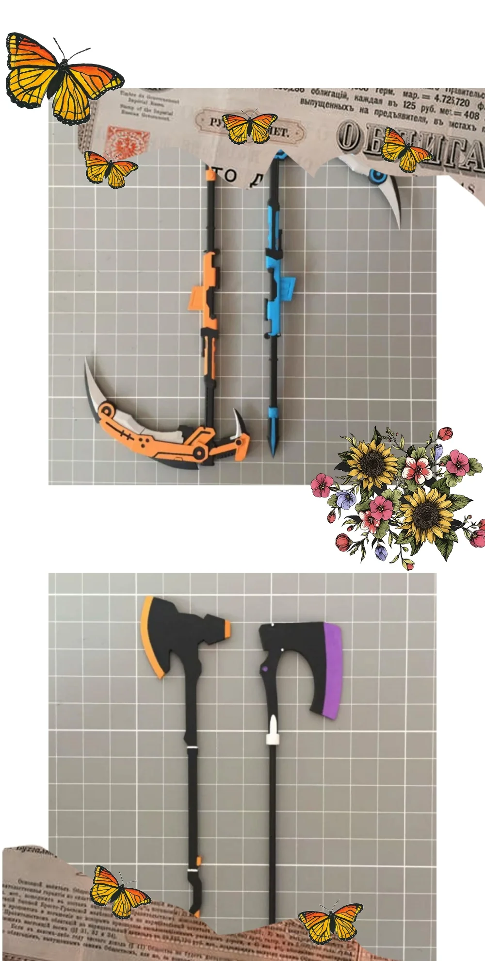 【Only Accessories】1/12 Scale Classic Mnini Sickle&Tomahawk Scene Props Model For 6inchs figma shf 30ms Action Figure Body
【Only Accessories】1/12 Scale Classic Mnini Sickle&Tomahawk Scene Props Model For 6inchs figma shf 30ms Action Figure Body