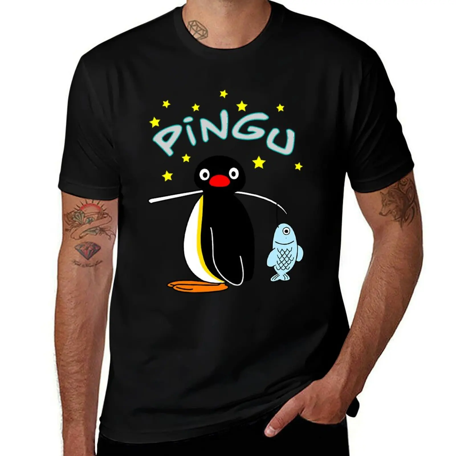 Pingu Fishing T-Shirt gifts for boyfriend custom t-shirts T-shirts oversize mens graphic t-shirts
Pingu Fishing T-Shirt gifts for boyfriend custom t-shirts T-shirts oversize mens graphic t-shirts
