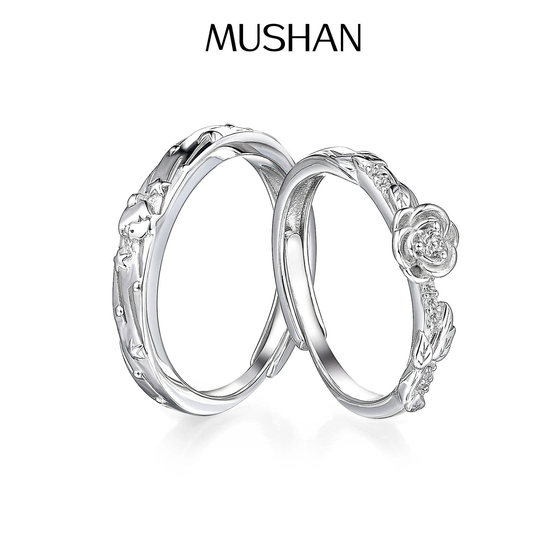 MuShan Jewelry 925 Sterling Silver Ring Wedding Band High Carbon Diamond Engagement Party Gold Plated Women Rings Fine Jewelry
MuShan Jewelry 925 Sterling Silver Ring Wedding Band High Carbon Diamond Engagement Party Gold Plated Women Rings Fine Jewelry