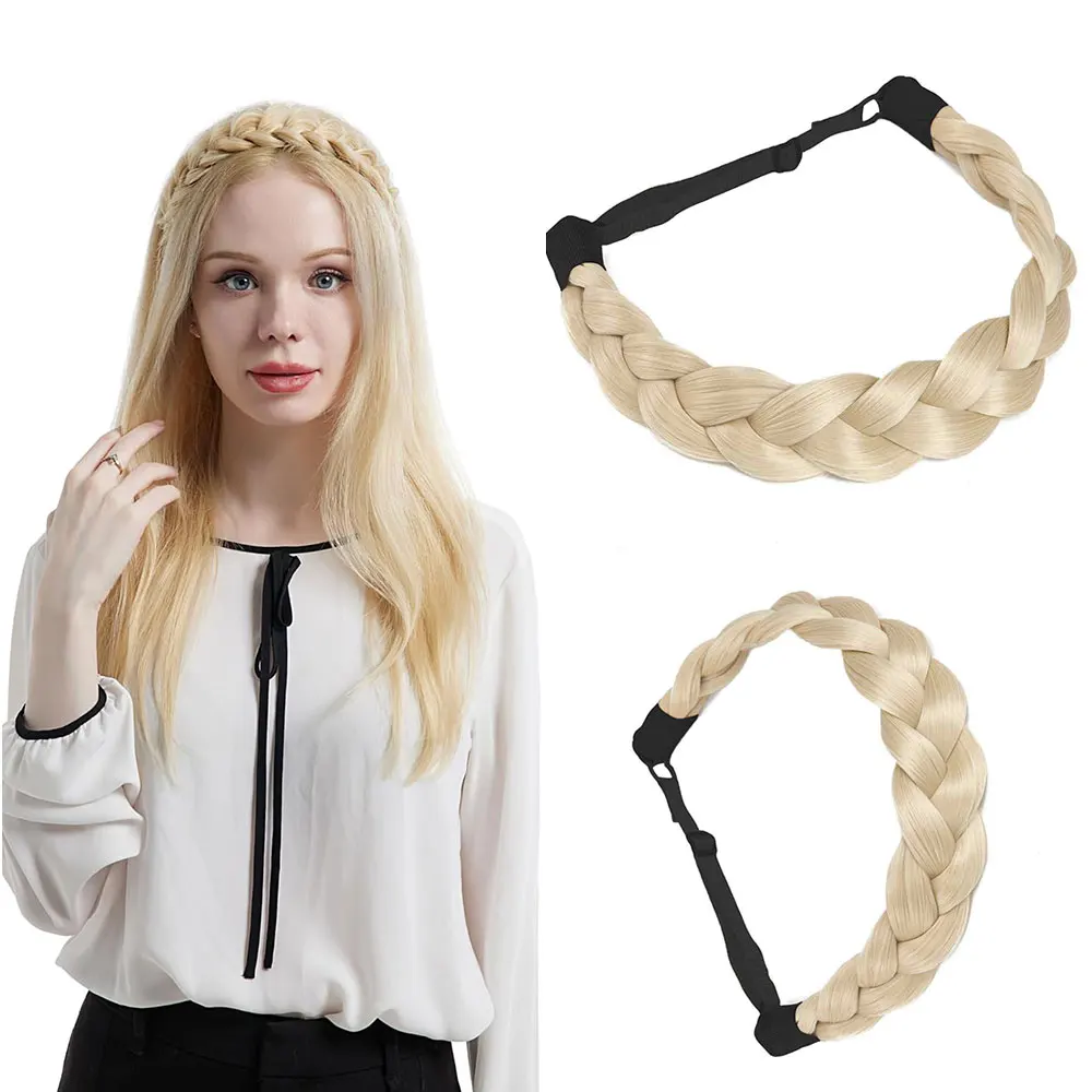 Synthetic Adjustable Handmade Braided Elastic Band Hair Headband Fishtail Braids Hair Women Hairstyle Hairpieces For Women Daily
Synthetic Adjustable Handmade Braided Elastic Band Hair Headband Fishtail Braids Hair Women Hairstyle Hairpieces For Women Daily