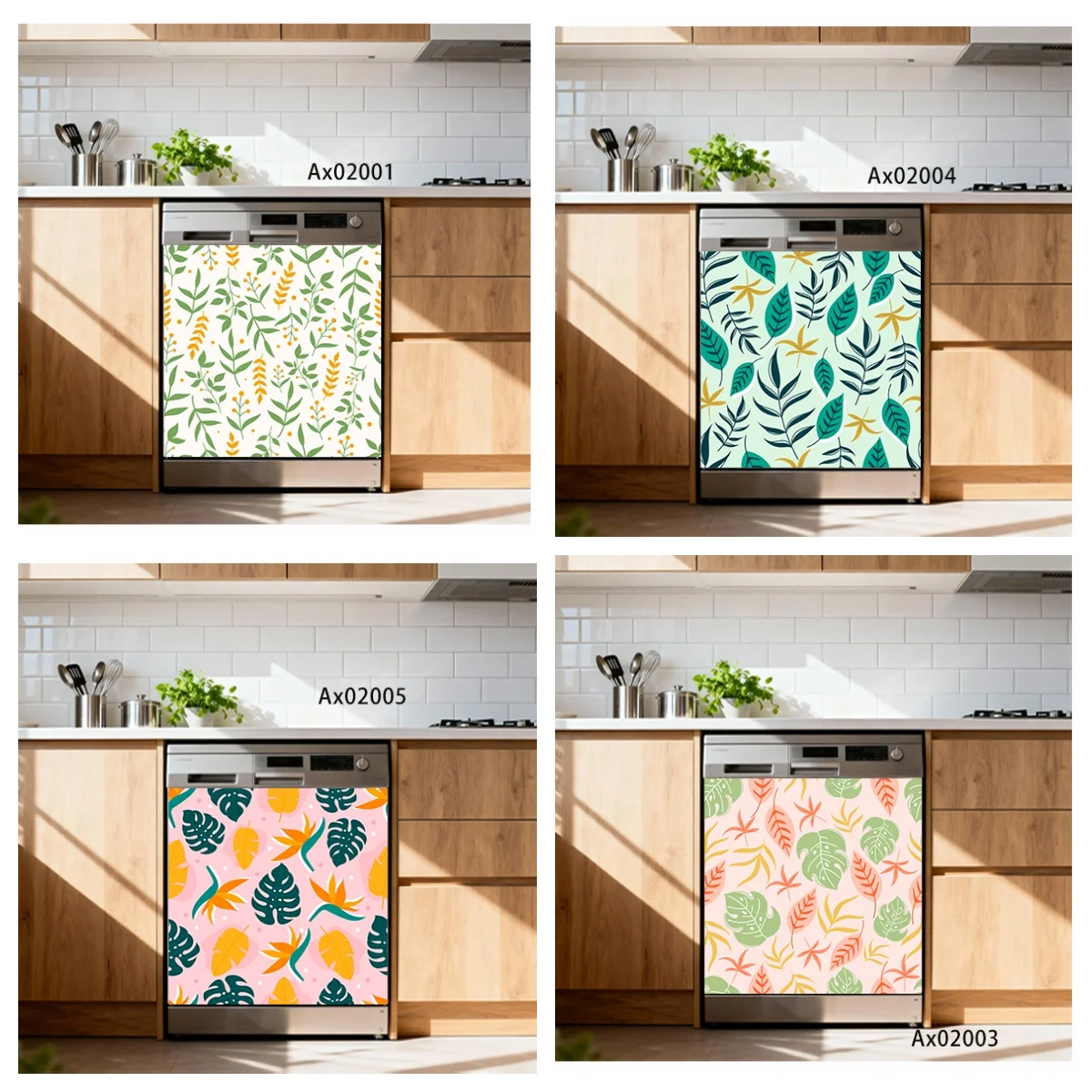 Pastel Minimal Tropical Monstera Leaf Dishwasher Door Sticker Self Adhesive Boho Summer Coastal Cabinet Washer Decor Wallpaper
Pastel Minimal Tropical Monstera Leaf Dishwasher Door Sticker Self Adhesive Boho Summer Coastal Cabinet Washer Decor Wallpaper