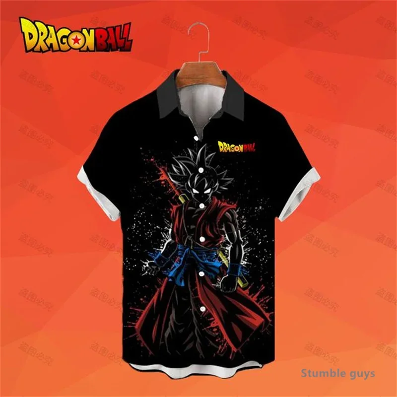 Dragon Ball Z Мужские рубашки Vegeta Гавайская рубашка Мужская дизайнерская одежда с коротким рукавом Модная уличная одежда Пляжный стиль Футболка Гоку
Dragon Ball Z Мужские рубашки Vegeta Гавайская рубашка Мужская дизайнерская одежда с коротким рукавом Модная уличная одежда Пляжный стиль Футболка Гоку