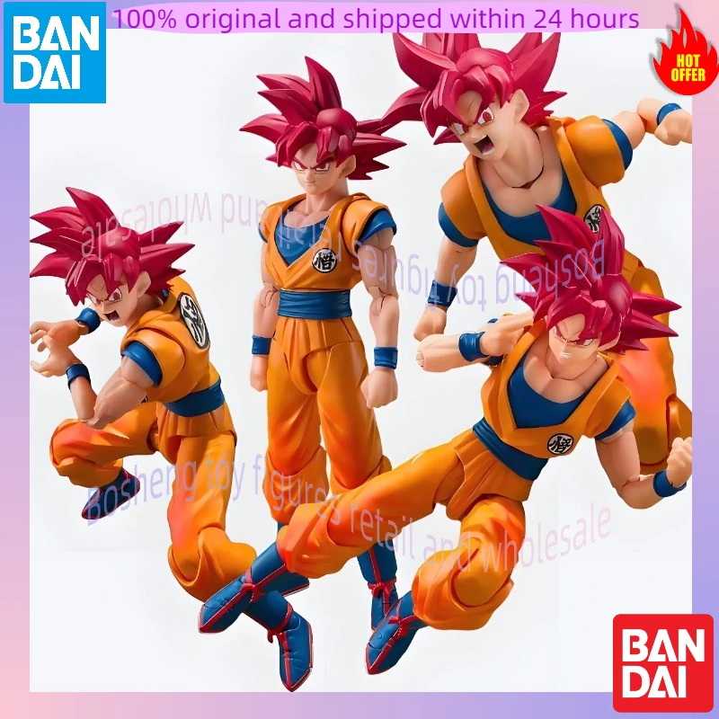 Bandai S.H.Figuarts SHF Dragon Ball Son Goku-Super Saiyan God A Posture Enveloped In Divine Energy Action Figure Model Toys
Bandai S.H.Figuarts SHF Dragon Ball Son Goku-Super Saiyan God A Posture Enveloped In Divine Energy Action Figure Model Toys