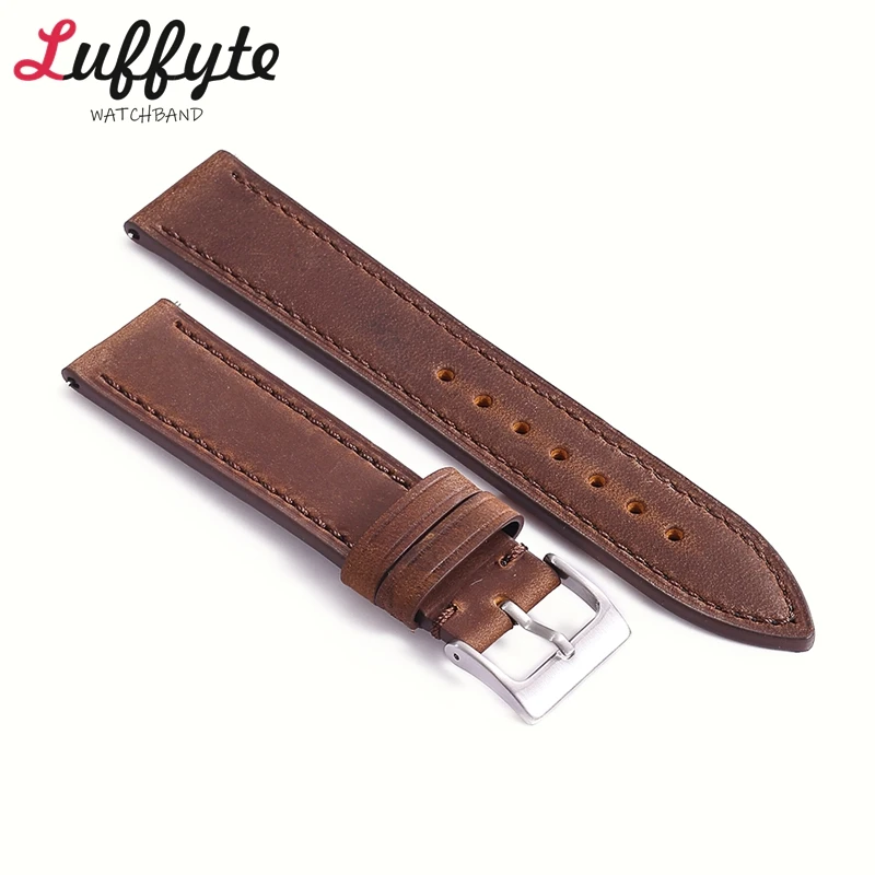 Crazy Horse Leather Quick Release Watch Strap 18mm 19mm 20mm 21mm 22mm Smartwatch Bracelet Man Woman Blue Green Wristwatch Band
Crazy Horse Leather Quick Release Watch Strap 18mm 19mm 20mm 21mm 22mm Smartwatch Bracelet Man Woman Blue Green Wristwatch Band