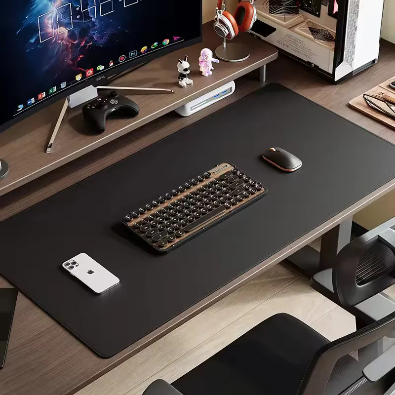 Leather Desk Pad Protector, Large Desktop Mat, Office Desk Mat, Non-Slip PU Leather with Stitched Edges Desk Blotter, Mouse Pads
Leather Desk Pad Protector, Large Desktop Mat, Office Desk Mat, Non-Slip PU Leather with Stitched Edges Desk Blotter, Mouse Pads
