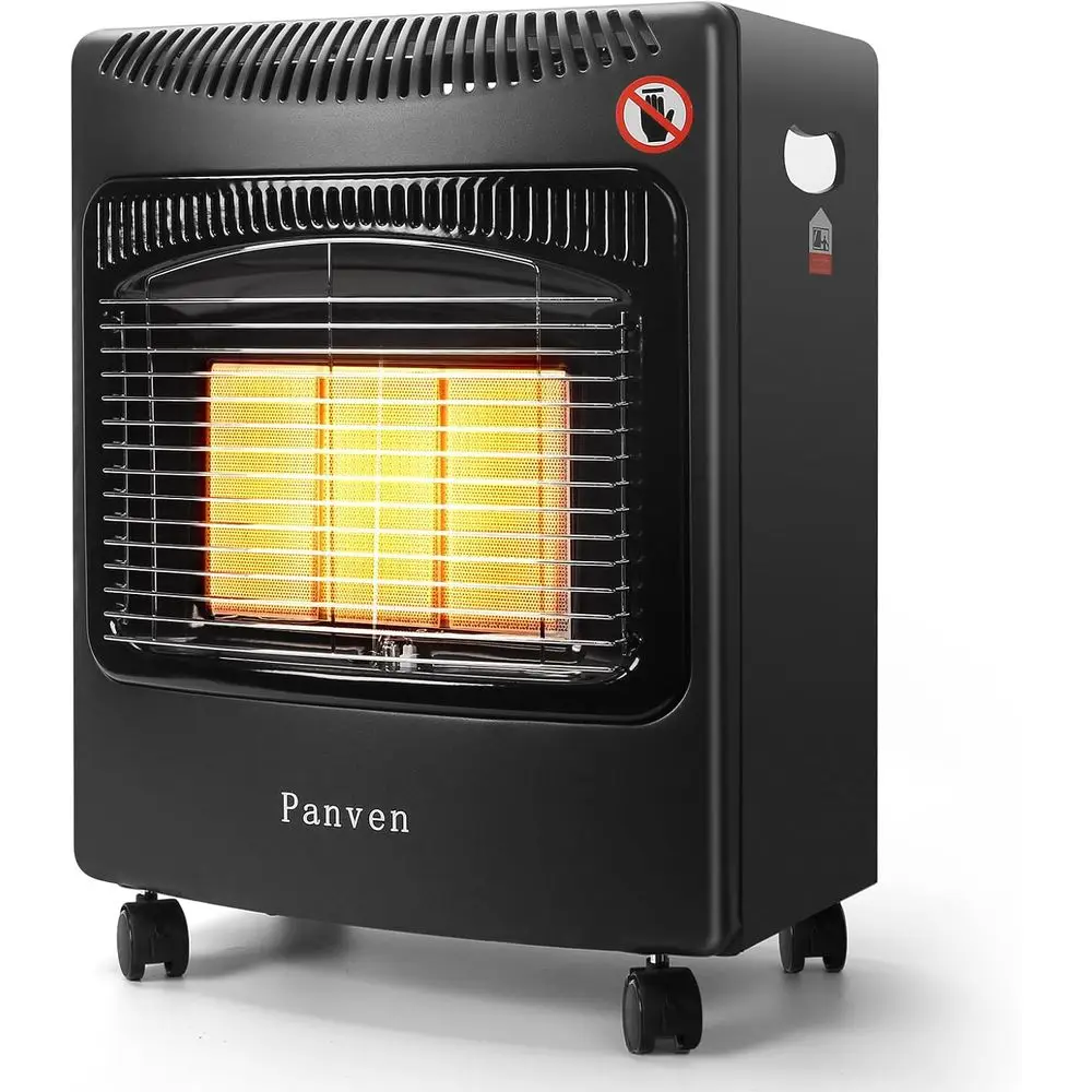 Outdoor Infrared Propane Patio Heater, 18,000 BTU Gas Heater with Regulator for Patio Use
Outdoor Infrared Propane Patio Heater, 18,000 BTU Gas Heater with Regulator for Patio Use