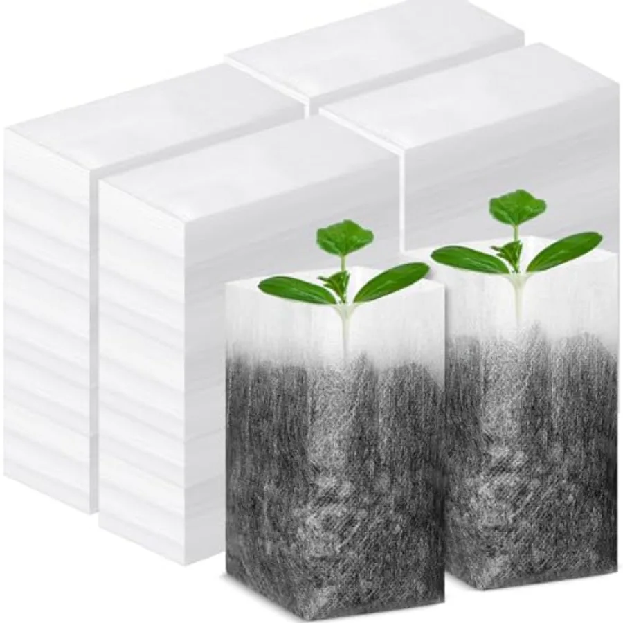 1000 Pcs Nursery Seed Non Woven Plants Nursery Bags 5.9 x 6.3 Inch Fabric Seedling Pots Grow Bags Plants Pouch for Vegetables F
1000 Pcs Nursery Seed Non Woven Plants Nursery Bags 5.9 x 6.3 Inch Fabric Seedling Pots Grow Bags Plants Pouch for Vegetables F