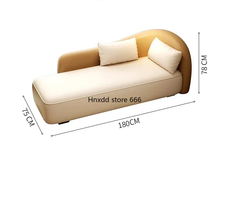 Кожаный шезлонг для комнаты в скандинавском стиле интернет-знаменитостей 
Кожаный шезлонг для комнаты в скандинавском стиле интернет-знаменитостей