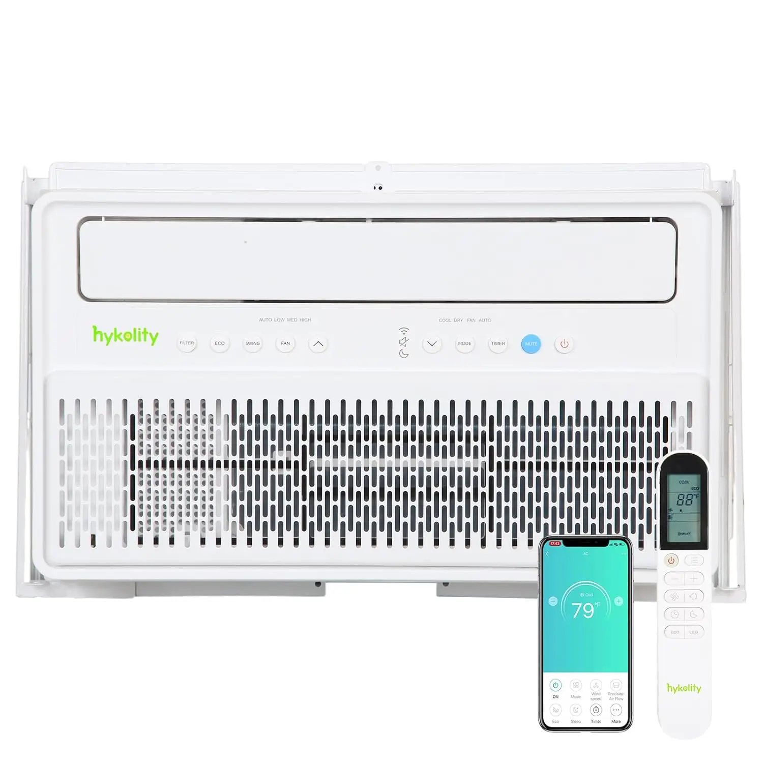 12000 BTU Smart Inverter Window Air Conditioner Ultra Quiet WiFi Remote Home Office Cools 550 SqFt Custom
12000 BTU Smart Inverter Window Air Conditioner Ultra Quiet WiFi Remote Home Office Cools 550 SqFt Custom