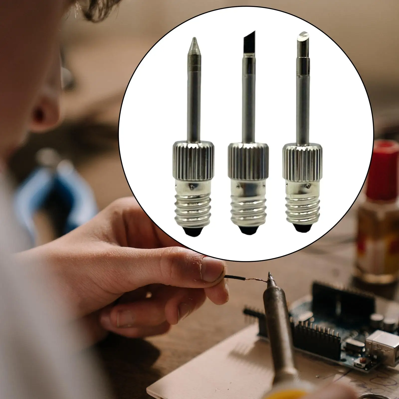 Soldering Iron Tips Electronic Rechargeable Soldering Tips for Outdoor Accessories
Soldering Iron Tips Electronic Rechargeable Soldering Tips for Outdoor Accessories