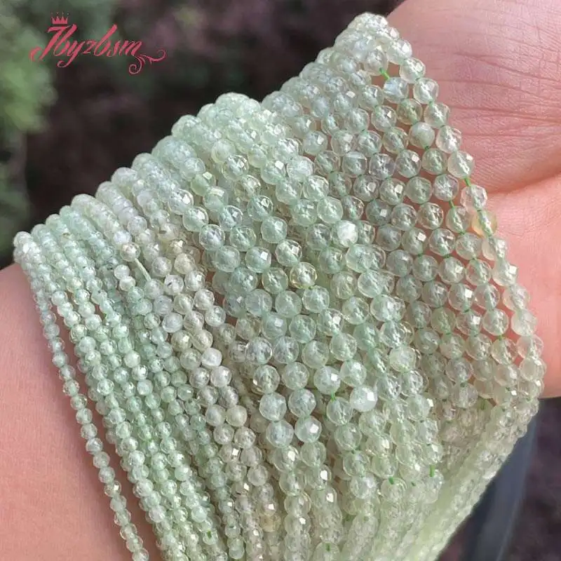 Tiny Small Faceted Green Prehnite Spacer Beads ,2/3/4mm Round Loose Beads 15 inch for DIY Necaklce Bracelet Women Jewelry Making
Tiny Small Faceted Green Prehnite Spacer Beads ,2/3/4mm Round Loose Beads 15 inch for DIY Necaklce Bracelet Women Jewelry Making