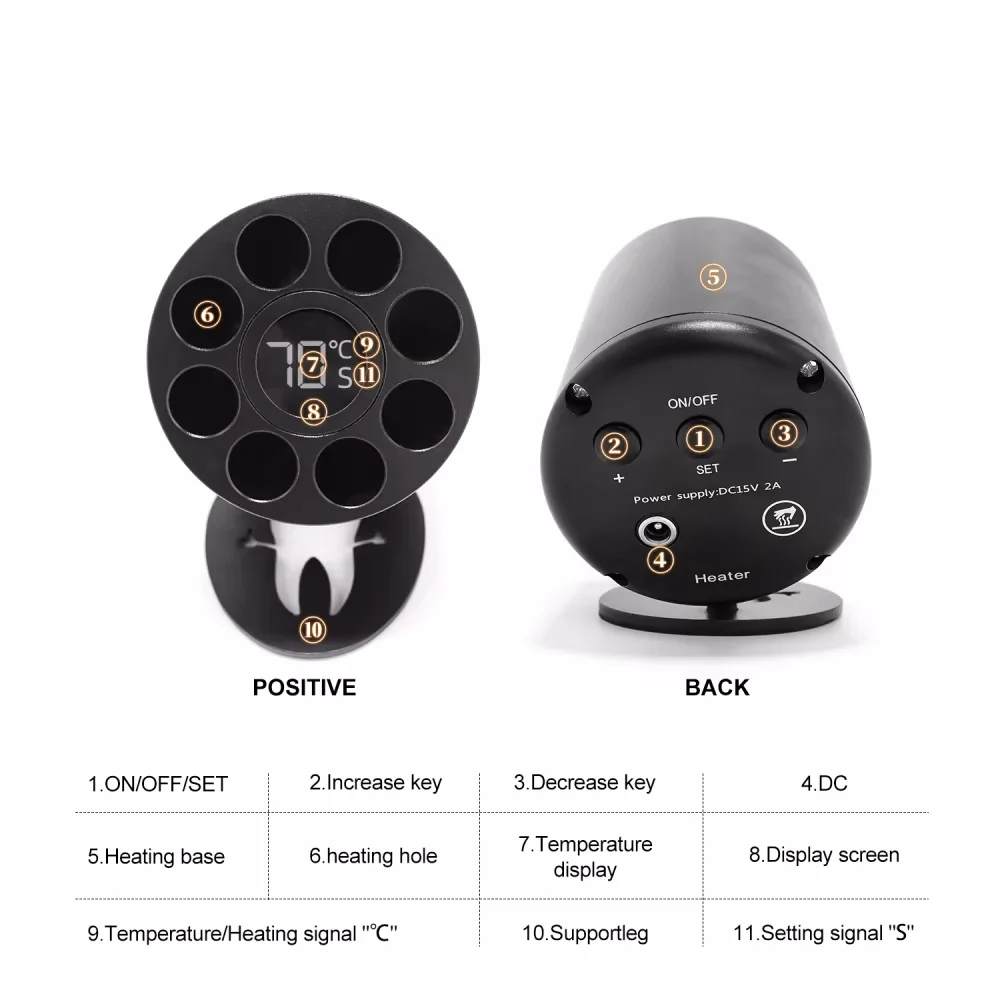 Digital Composite Resin Heater, AR Dental Warmer with LCD Display for Composite Materials, Dental Curing Warming Oven Equipment
Digital Composite Resin Heater, AR Dental Warmer with LCD Display for Composite Materials, Dental Curing Warming Oven Equipment