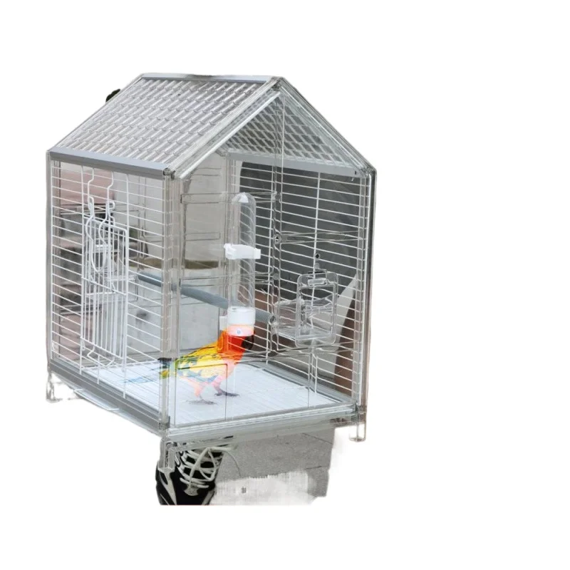 FOR Bird Cage Parrot Transparent Cage Household Pearl Myna Myna with Breeding Box Special Villa Tiger
FOR Bird Cage Parrot Transparent Cage Household Pearl Myna Myna with Breeding Box Special Villa Tiger