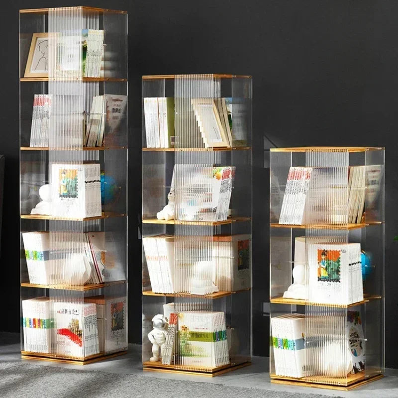 Rotating Bookshelf Book Cabinet Storage Shelf Floor Home Library Living Room Multi-layer etagere rangement Furniture
Rotating Bookshelf Book Cabinet Storage Shelf Floor Home Library Living Room Multi-layer etagere rangement Furniture