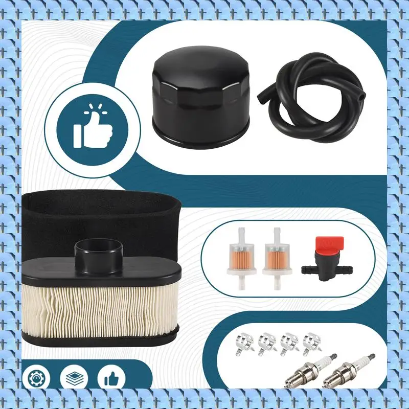 NOCM Tune Up Kit For Kawasaki FR651V FR730V FS481V Lawn Mower Tractor,Replace 49065-7007 Oil Filter 11013-7047 Air Filter
NOCM Tune Up Kit For Kawasaki FR651V FR730V FS481V Lawn Mower Tractor,Replace 49065-7007 Oil Filter 11013-7047 Air Filter