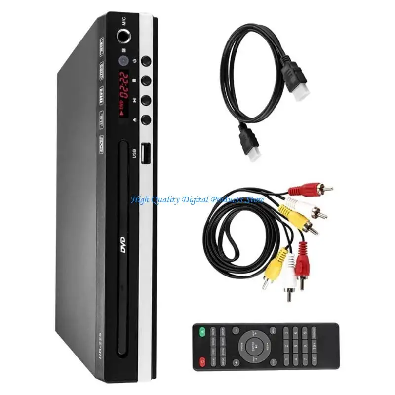 U2JE Lightweight DVDs Player for TV Supports USB Media Files DVDs, DVD±R, DVD±RW
U2JE Lightweight DVDs Player for TV Supports USB Media Files DVDs, DVD±R, DVD±RW
