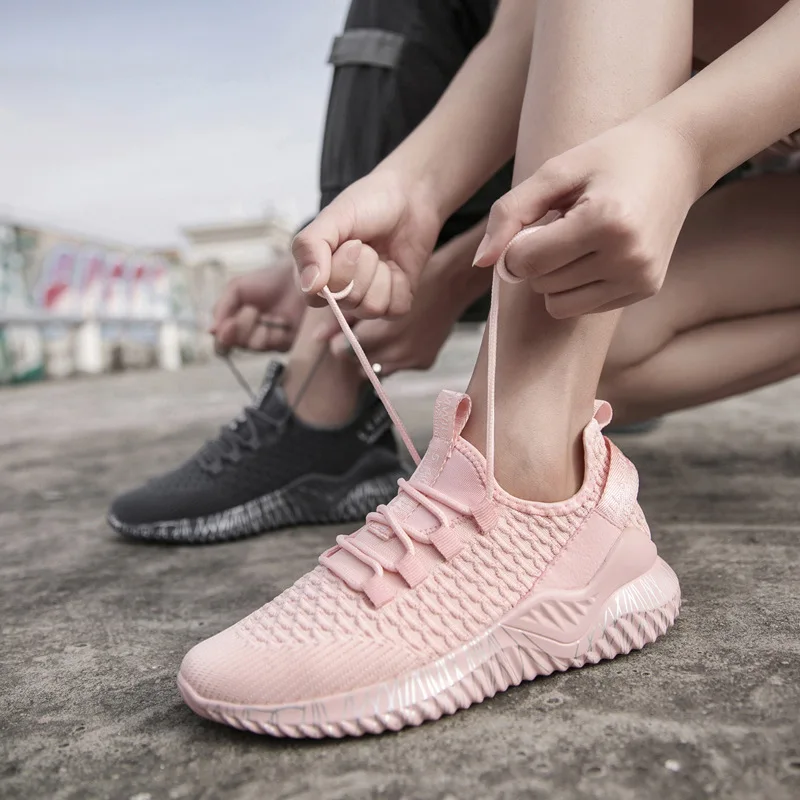 Summer Fashion Pink Sports Shoes Women Breathable Mesh Casual Sneaker Man Trainers Comfortable Lightweight Women's Running Shoes
Summer Fashion Pink Sports Shoes Women Breathable Mesh Casual Sneaker Man Trainers Comfortable Lightweight Women's Running Shoes