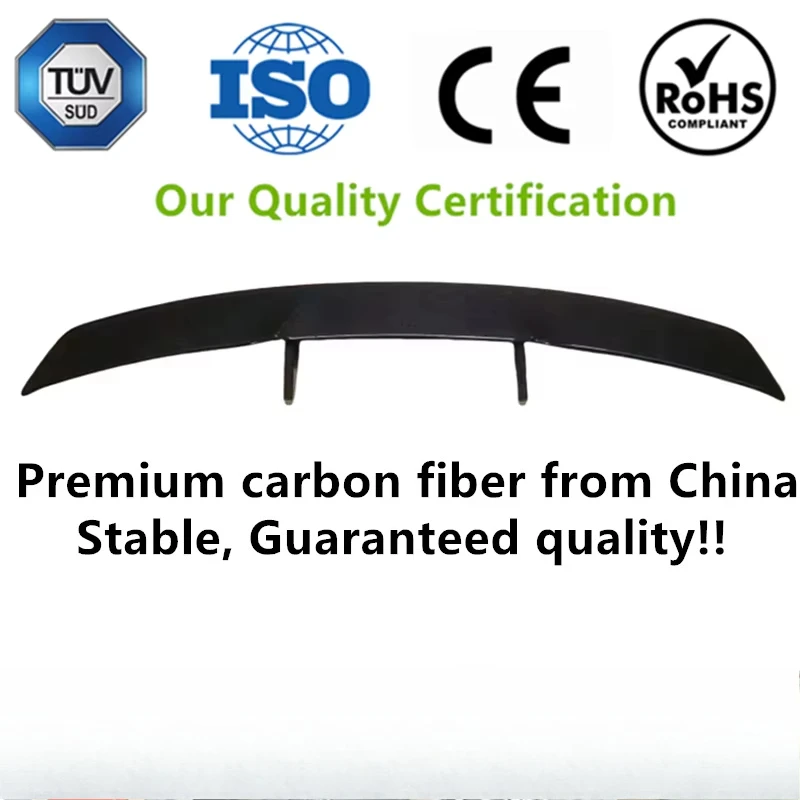 Dry Carbon Fiber N Style Rear Spoiler High Wing for 488 GTB
Dry Carbon Fiber N Style Rear Spoiler High Wing for 488 GTB