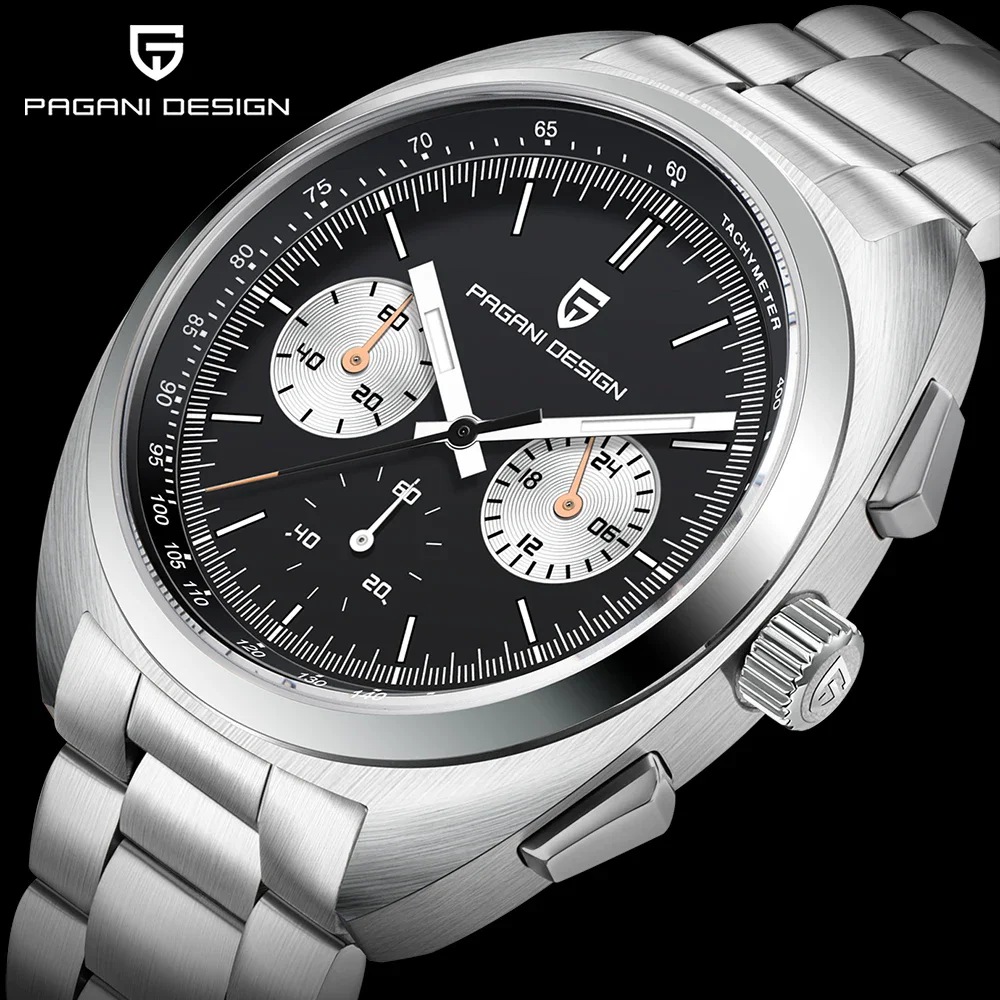 PAGANI DESIGN 2025 NEW Stainless Steel Sports Wristwatch Chronograph Watch for Man Luxury Men's Quartz Watches Waterproof 100M
PAGANI DESIGN 2025 NEW Stainless Steel Sports Wristwatch Chronograph Watch for Man Luxury Men's Quartz Watches Waterproof 100M