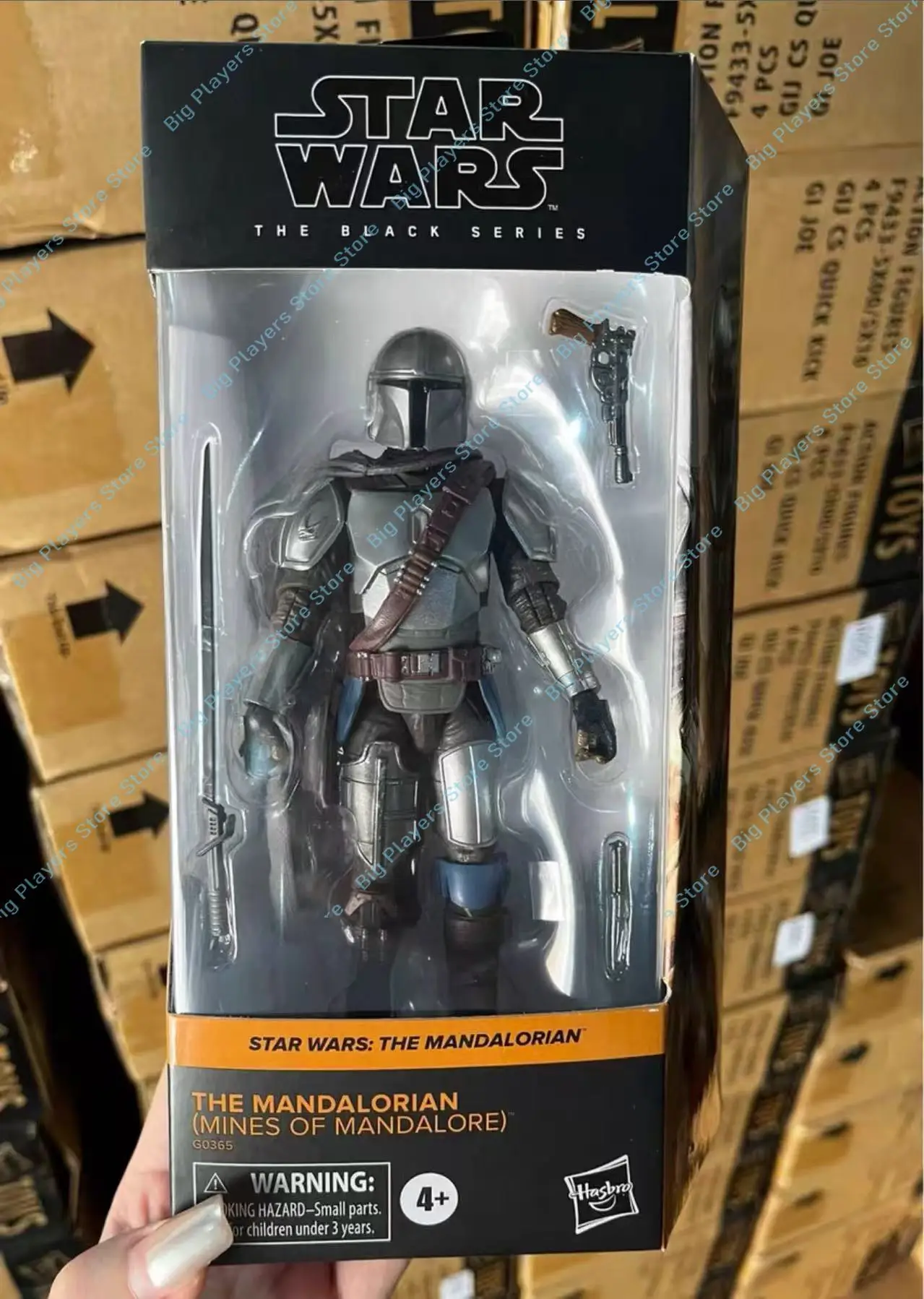 Hasbro Star Wars Mandalorian 6 Inch Black Box Mandalor Mine G0365
Hasbro Star Wars Mandalorian 6 Inch Black Box Mandalor Mine G0365