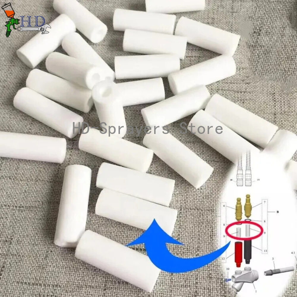 100PCS 1003698 Filter Element 9/4x27mm For Gema Optiflow Powder Injector IG07 IG06
100PCS 1003698 Filter Element 9/4x27mm For Gema Optiflow Powder Injector IG07 IG06