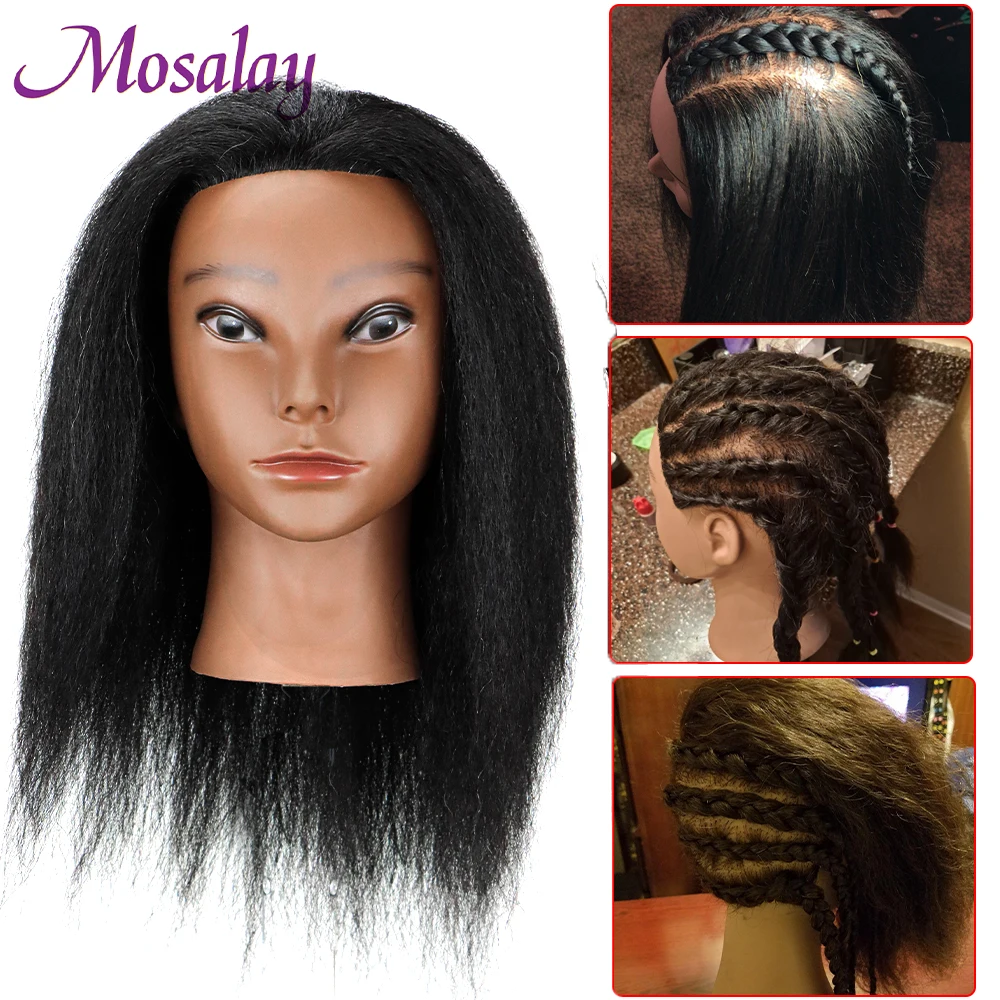 Afro Mannequin Head With Hair For Hairdressing Braiding Cornrow Practice Manikin Training Doll Head For Cosmetology Styling
Afro Mannequin Head With Hair For Hairdressing Braiding Cornrow Practice Manikin Training Doll Head For Cosmetology Styling