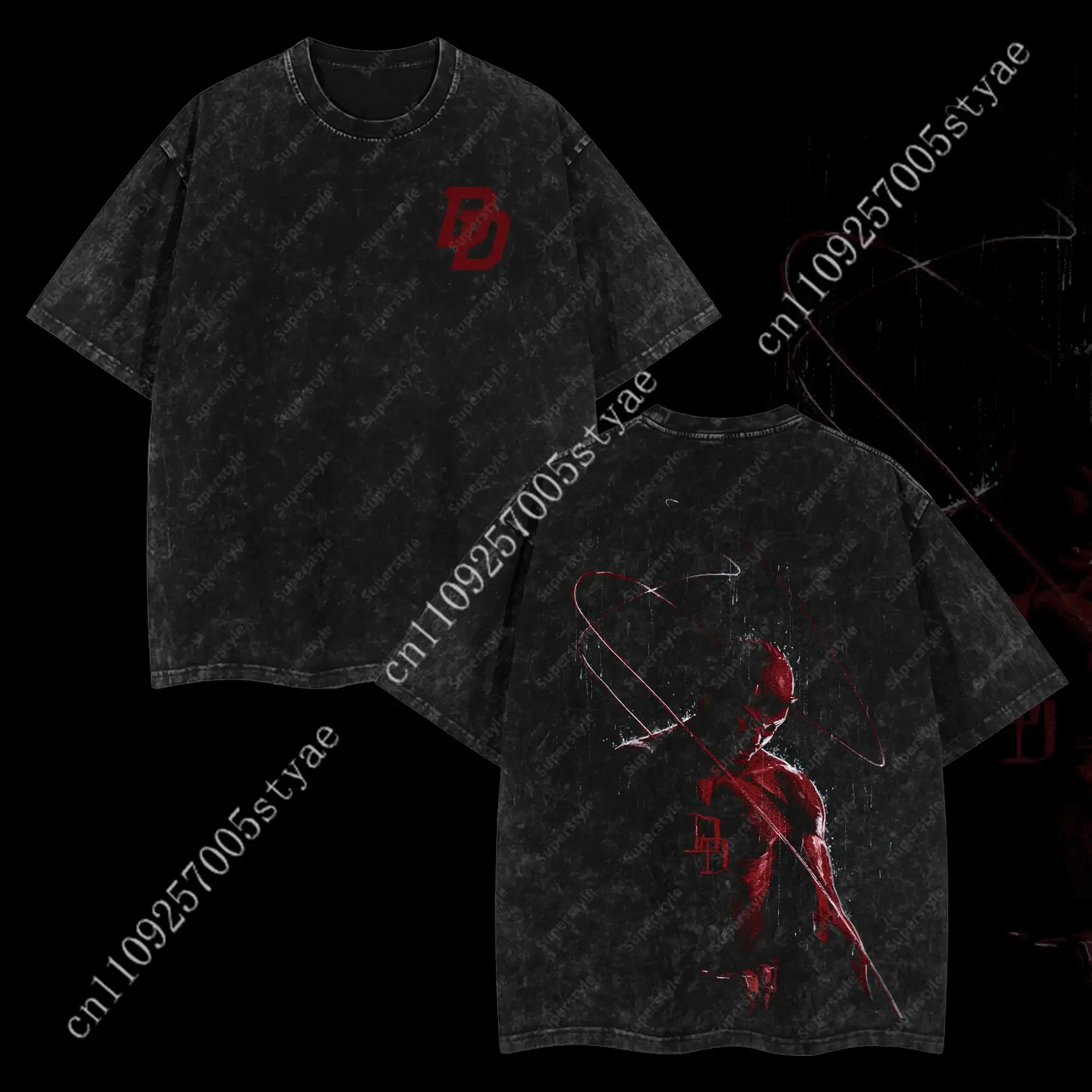 Superstyle Matt Murdock Daredevil Ver 02 MCU Comic Edition Double Printed Oversize Lightweight Acid Washed Tee TV Series Graphic
Superstyle Matt Murdock Daredevil Ver 02 MCU Comic Edition Double Printed Oversize Lightweight Acid Washed Tee TV Series Graphic