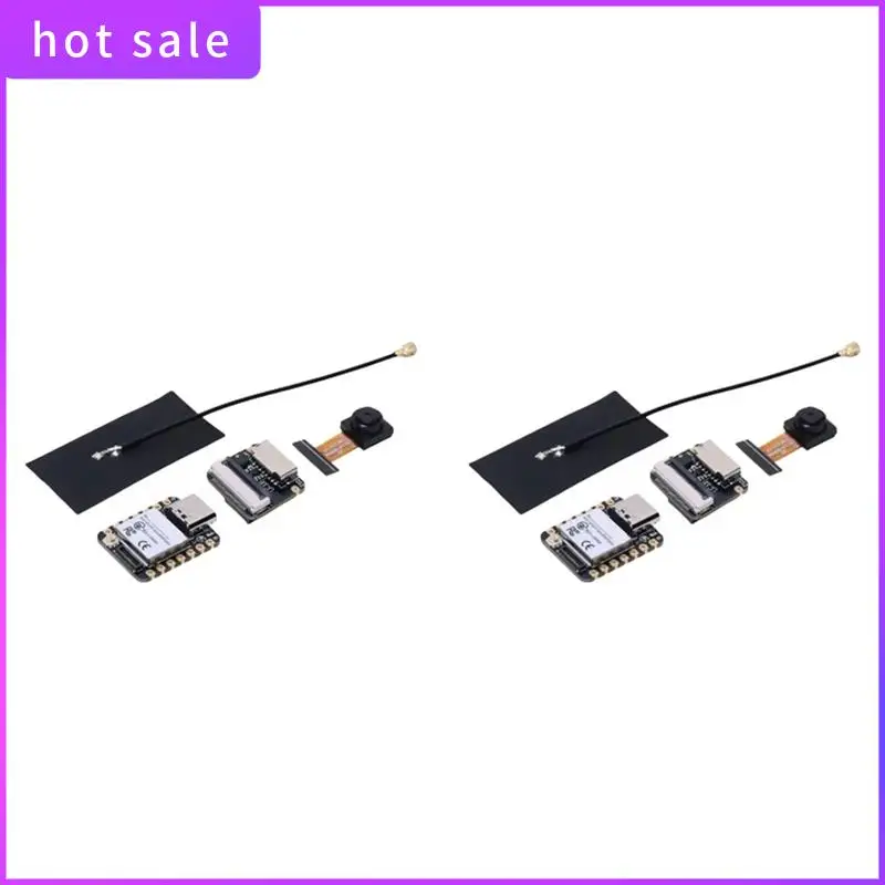 2X XIAO ESP32 S3 Sense-Seeeduino Xiao Esp32s3 Sense с датчиком камеры OV2640, 2,4 ГГц Wi-Fi, BLE 5,0, микрофоном, 8 МБ
2X XIAO ESP32 S3 Sense-Seeeduino Xiao Esp32s3 Sense с датчиком камеры OV2640, 2,4 ГГц Wi-Fi, BLE 5,0, микрофоном, 8 МБ