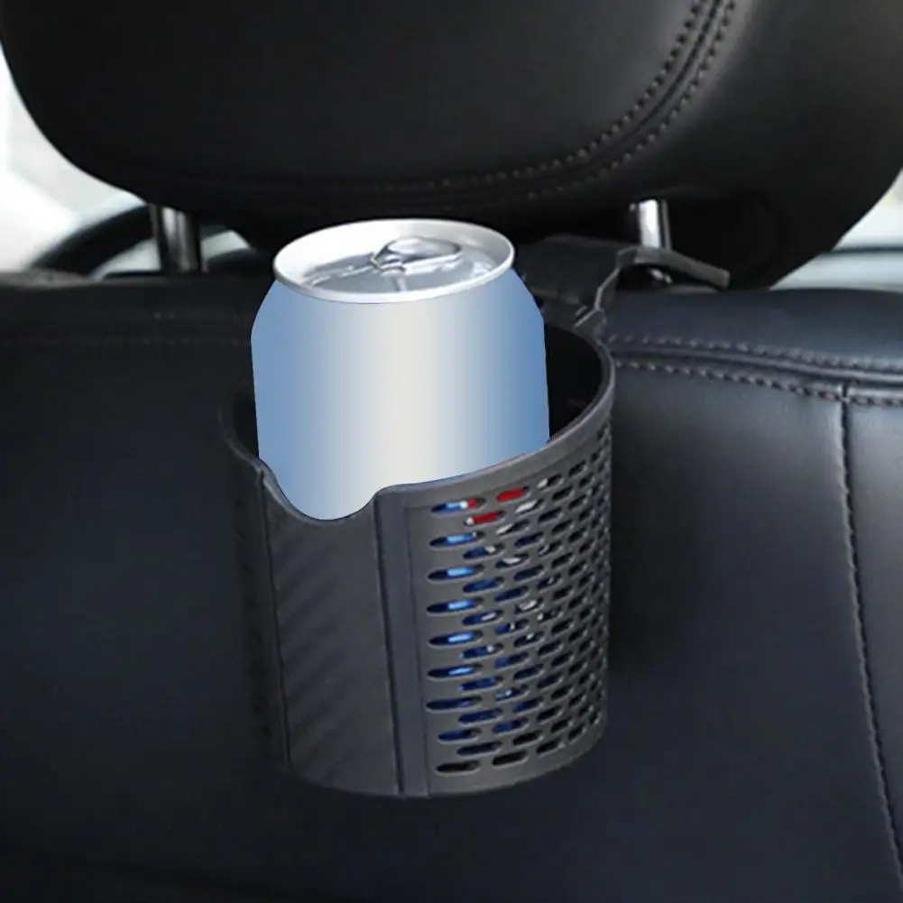 2Pcs Car Headrest Cup Holder Drink Pocket Food Tray Hook Design Hollow Mesh Shockproof Universal Auto Storage Box
2Pcs Car Headrest Cup Holder Drink Pocket Food Tray Hook Design Hollow Mesh Shockproof Universal Auto Storage Box