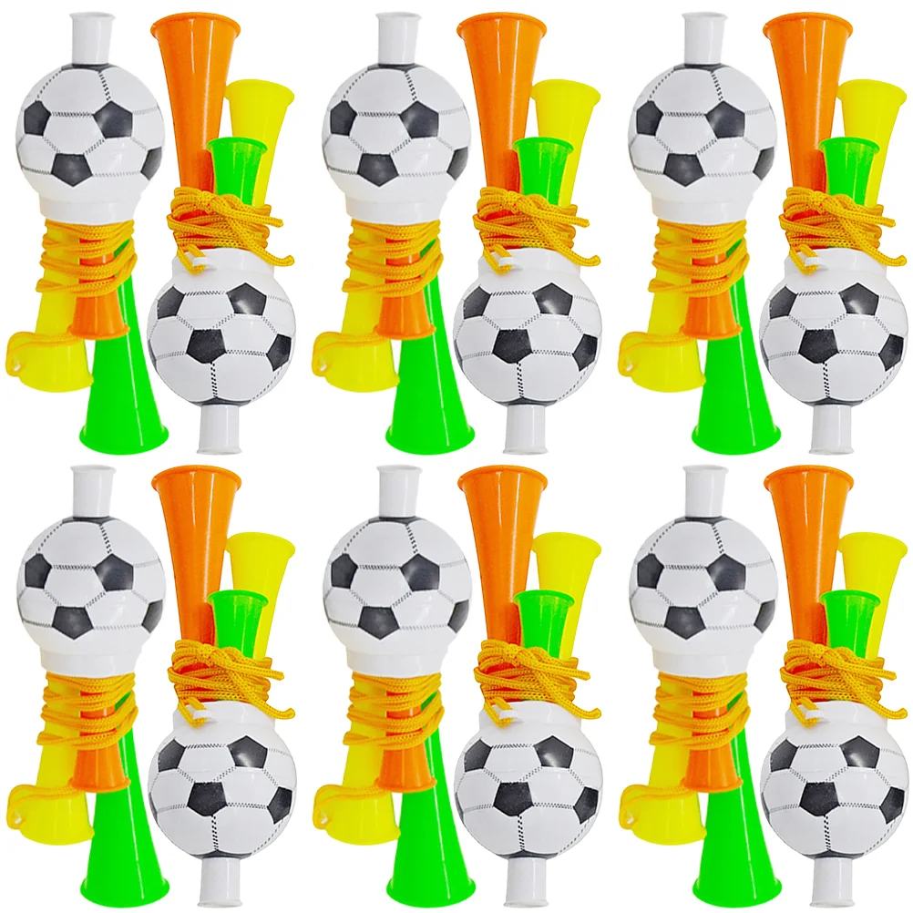 20pcs Football Toy Trumpet Party Blowers Kids Cheerleading Props Random Color Loud Sound Sports Event Decorations
20pcs Football Toy Trumpet Party Blowers Kids Cheerleading Props Random Color Loud Sound Sports Event Decorations