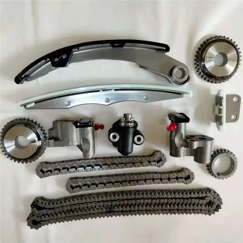 VQ35 Timing Chain Kit for Infiniti G35 nissan Teana 2008-2012 VQ35DE Engine 13028-7y000 13070-7y000 KB-51
VQ35 Timing Chain Kit for Infiniti G35 nissan Teana 2008-2012 VQ35DE Engine 13028-7y000 13070-7y000 KB-51