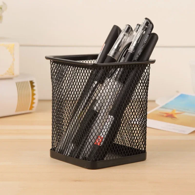 Durable Square Metal Mesh Office Desk Pencil Holder Pen Pot Case Stationery Container Organiser Black
Durable Square Metal Mesh Office Desk Pencil Holder Pen Pot Case Stationery Container Organiser Black