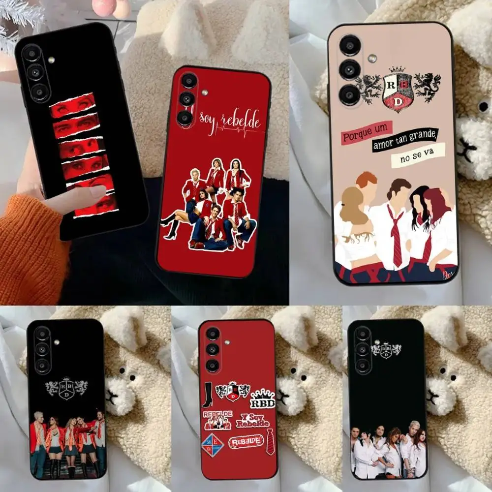 R-Rbd Rebelde Phone Case For Samsung S24,23,22,30,21,10,9,Ultra,Plus,Lite,FE,5G Black Soft Case
R-Rbd Rebelde Phone Case For Samsung S24,23,22,30,21,10,9,Ultra,Plus,Lite,FE,5G Black Soft Case