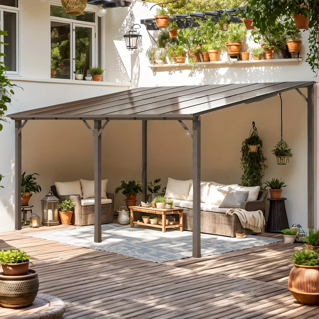 POLAR AURORA 10x14FT Hardtop Gazebo, Aluminum Frame & Galvanized Roof All-Weather Pavilion for Patio, Backyard w/ Easy Assemble
POLAR AURORA 10x14FT Hardtop Gazebo, Aluminum Frame & Galvanized Roof All-Weather Pavilion for Patio, Backyard w/ Easy Assemble