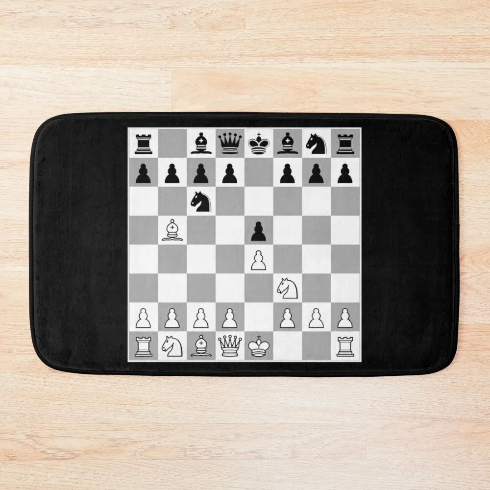 Chess Opening Ruy Lopez Spanish Game Player 1.E4 Bath Mat Rug Foot Kitchen Kitchen Carpet Mat
Chess Opening Ruy Lopez Spanish Game Player 1.E4 Bath Mat Rug Foot Kitchen Kitchen Carpet Mat