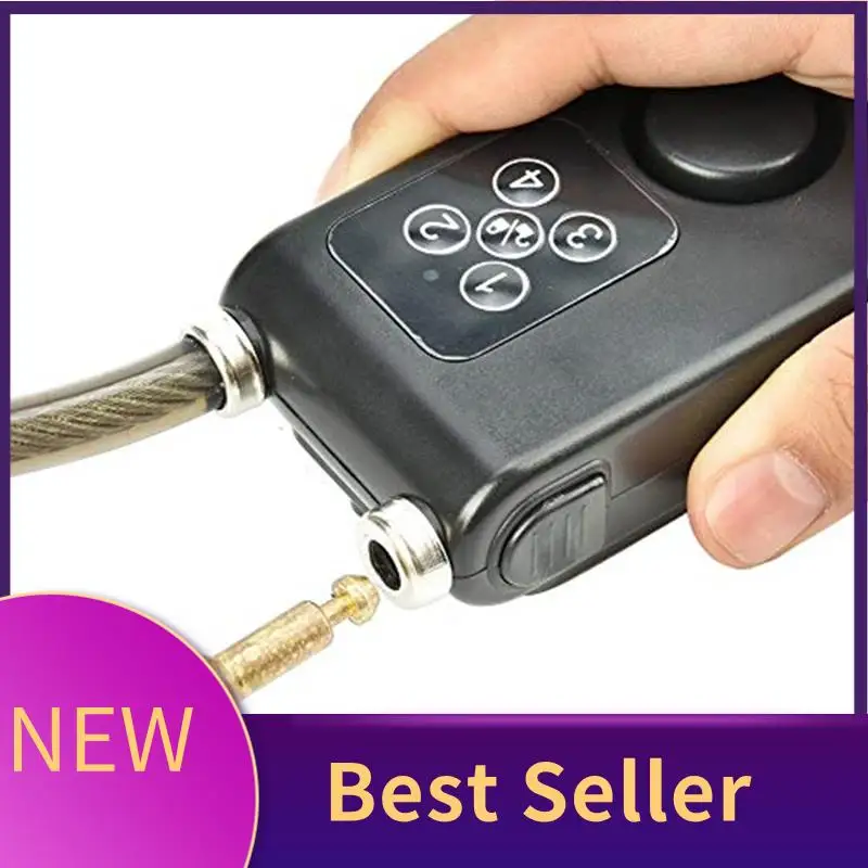 HFES Y787R Bike Lock Anti-Theft Security Wireless Remote Control Alarm Lock 4-Digit Led
HFES Y787R Bike Lock Anti-Theft Security Wireless Remote Control Alarm Lock 4-Digit Led