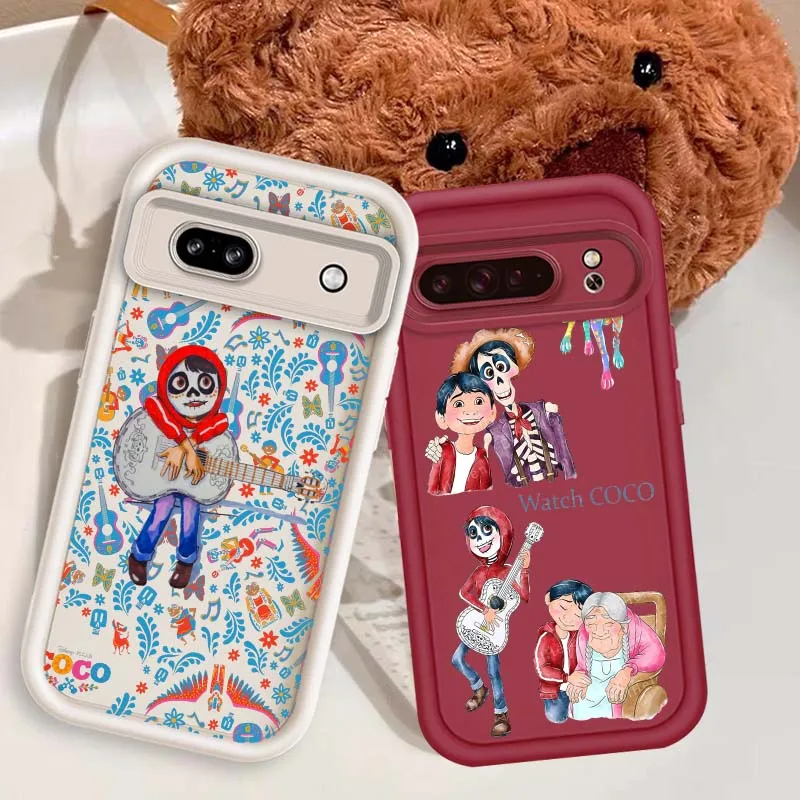 Disney Coco Anime Phone Case For Google Pixel 9 8A 8 7 7A Pro XL 5G Eye Ladder Soft TPU Shockproof Cover
Disney Coco Anime Phone Case For Google Pixel 9 8A 8 7 7A Pro XL 5G Eye Ladder Soft TPU Shockproof Cover