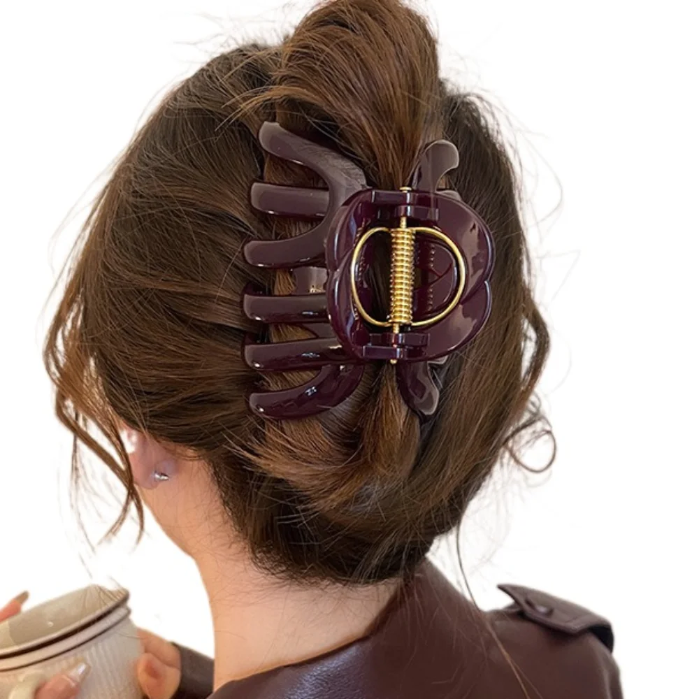 Прическа во французском стиле, коготь для волос в виде тыквы, забавный большой захват для волос, темперамент, 9 см/3,54 дюйма, головной убор с зажимом в виде акулы
Прическа во французском стиле, коготь для волос в виде тыквы, забавный большой захват для волос, темперамент, 9 см/3,54 дюйма, головной убор с зажимом в виде акулы