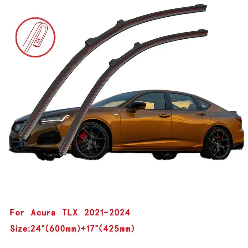 For Acura TLX UB1-UB4 UB5-UB7 Sedan 2014 2015 2016 2017 2018 2019 2020 2021 2022 2023 Double Rubber Car Windshield Wiper Blades
For Acura TLX UB1-UB4 UB5-UB7 Sedan 2014 2015 2016 2017 2018 2019 2020 2021 2022 2023 Double Rubber Car Windshield Wiper Blades
