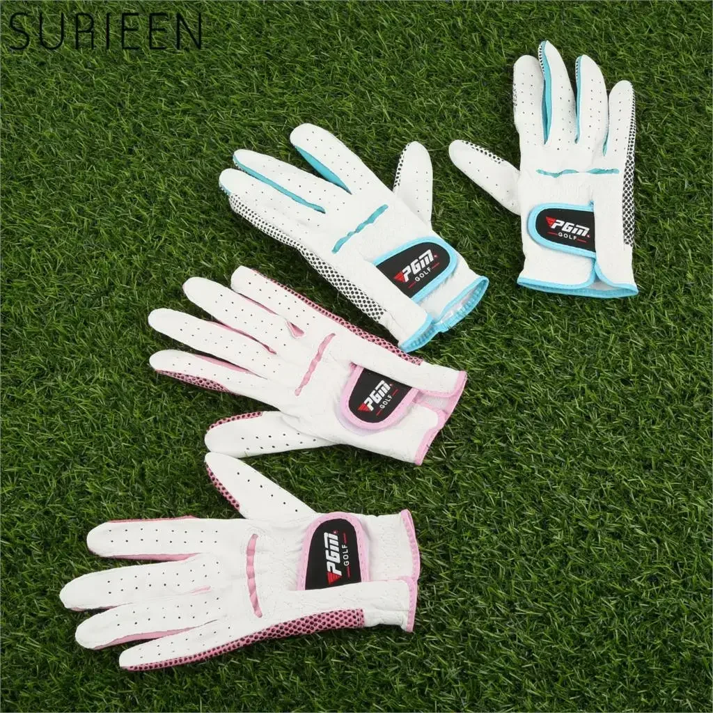 SURIEEN 1 pair Cabretta Leather Women Golf Gloves Breathable Soft Sport Gloves Genuine Female Model Leather Golf Gloves Non-Slip
SURIEEN 1 pair Cabretta Leather Women Golf Gloves Breathable Soft Sport Gloves Genuine Female Model Leather Golf Gloves Non-Slip