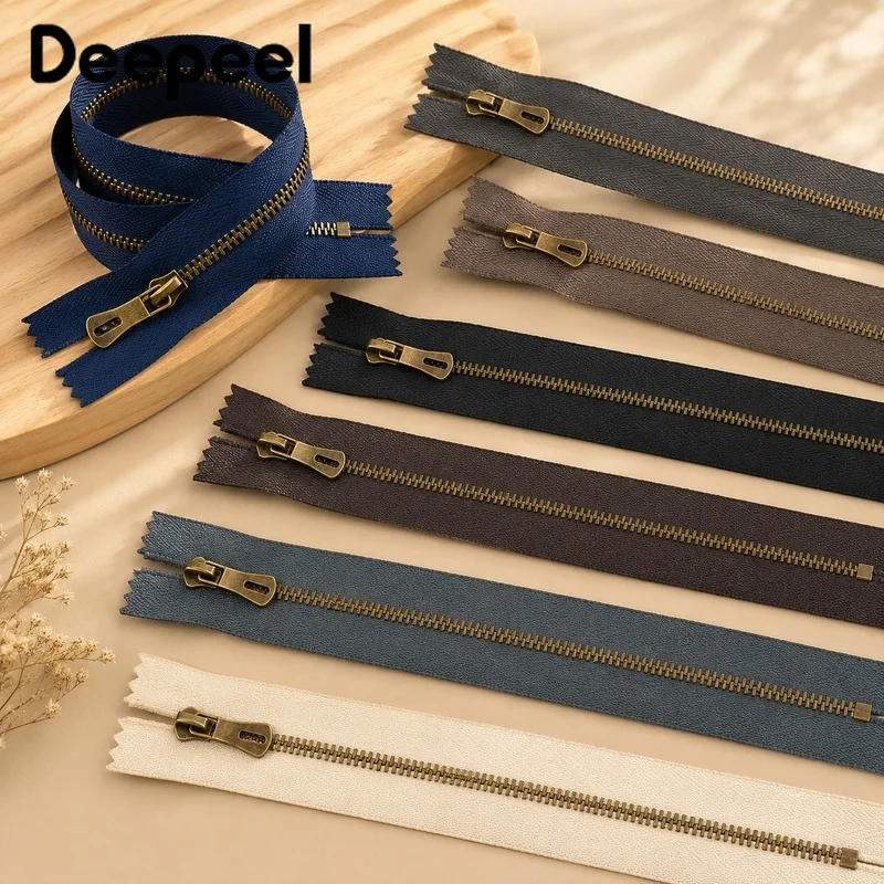 10/20Pcs 15-30cm 3# Metal Zipper Closed End Bronze Teeth For Pants Pocket Bag Closure Garment Repair Kit Tailor Supplies For DIY
10/20Pcs 15-30cm 3# Metal Zipper Closed End Bronze Teeth For Pants Pocket Bag Closure Garment Repair Kit Tailor Supplies For DIY