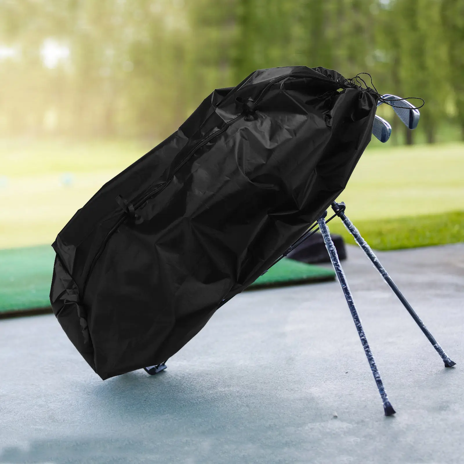 Golf Bag Cover Waterproof Lightweight Travel Protector Oxford Fabric Rain Dust Proof Sports Golf Club Cover Black
Golf Bag Cover Waterproof Lightweight Travel Protector Oxford Fabric Rain Dust Proof Sports Golf Club Cover Black