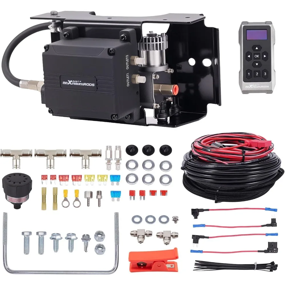 US Shipping Dual Path Wireless On Board Air Compressor Kit 120 PSI Heavy Duty for Trucks Pickups Vans Trailers with App
US Shipping Dual Path Wireless On Board Air Compressor Kit 120 PSI Heavy Duty for Trucks Pickups Vans Trailers with App
