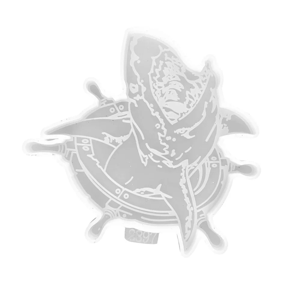 Shark Coaster Mold Silicone Resin Epoxy DIY Coaster Making Tool Durable Practical Resin Epoxy Mold for Men
Shark Coaster Mold Silicone Resin Epoxy DIY Coaster Making Tool Durable Practical Resin Epoxy Mold for Men