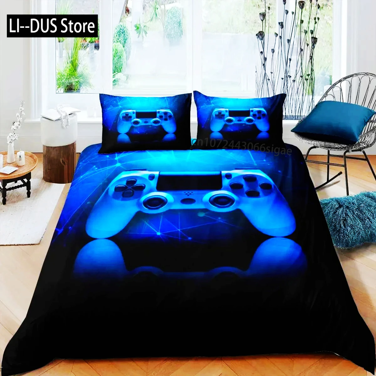 Gaming Bedding Set Game Bed Cover 135 For Adults Boys Soft Microfiber Modern Gamepad Duvet Cover Decorative With Pillowcase
Gaming Bedding Set Game Bed Cover 135 For Adults Boys Soft Microfiber Modern Gamepad Duvet Cover Decorative With Pillowcase