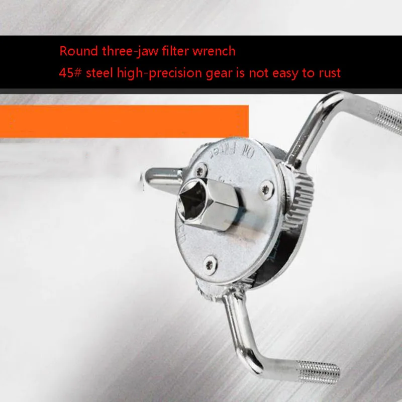 Car Oil Filter Wrench Round Three-claw Filter Wrench Machine Filter Wrench Oil grid Removal Tool
Car Oil Filter Wrench Round Three-claw Filter Wrench Machine Filter Wrench Oil grid Removal Tool
