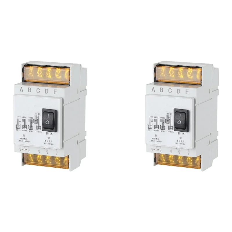 ABSS-2X Fully Automatic Water Level Controller Switch 25A 220V Water Tank Liquid Level Detection Sensor A
ABSS-2X Fully Automatic Water Level Controller Switch 25A 220V Water Tank Liquid Level Detection Sensor A