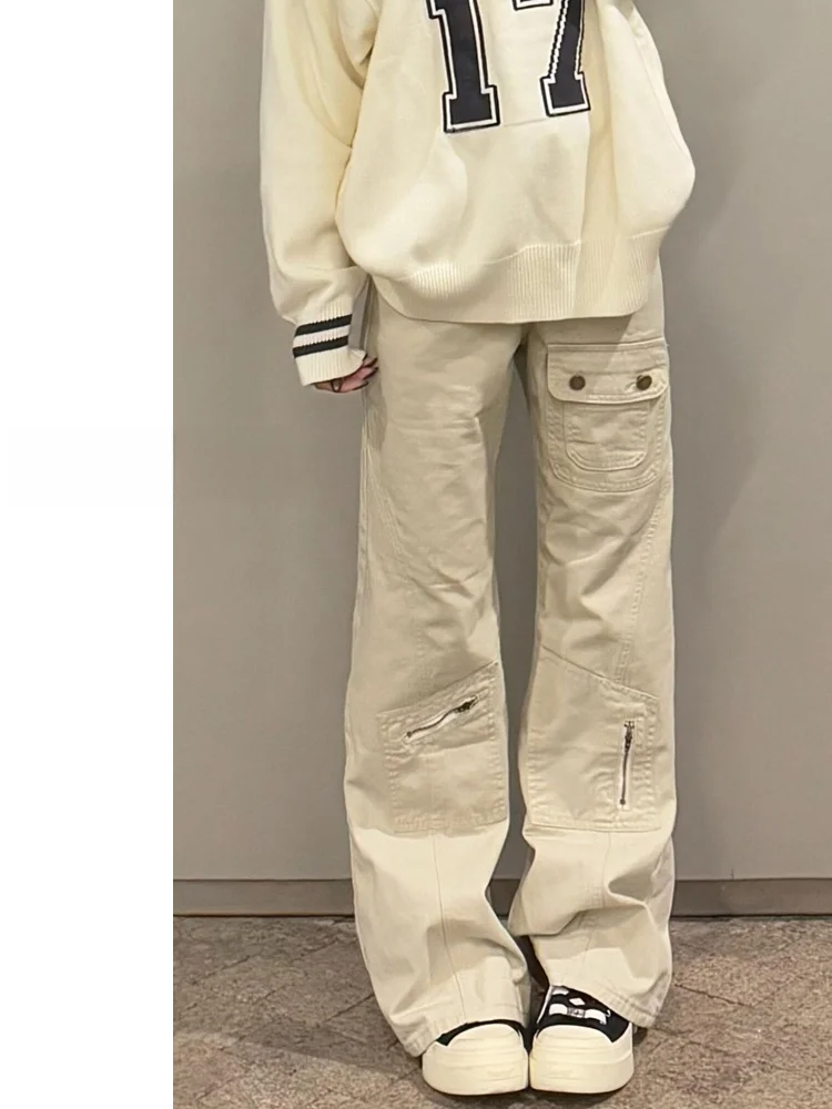 Slimming High Street American Design Bell Bot Jeans Women's New 2025 Spring Loose Fit Workwear Denim Pants Casual Sle
Slimming High Street American Design Bell Bot Jeans Women's New 2025 Spring Loose Fit Workwear Denim Pants Casual Sle
