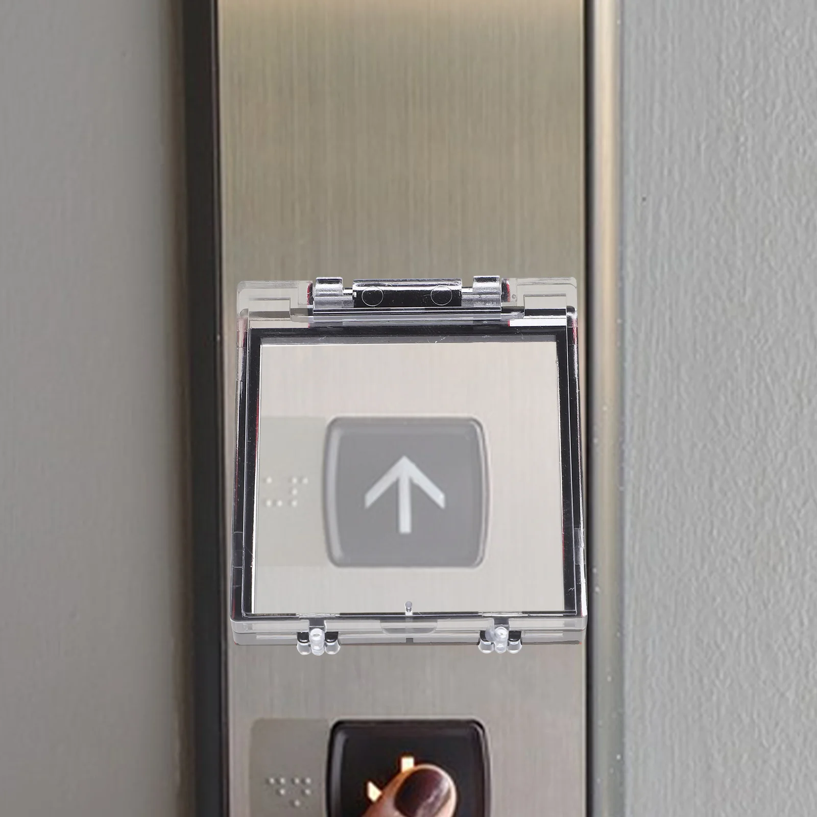 Elevator Power Button Cover Transparent Plastic Push Button Protector Self-Adhesive Switch Guard Cover Control Panel Protection
Elevator Power Button Cover Transparent Plastic Push Button Protector Self-Adhesive Switch Guard Cover Control Panel Protection