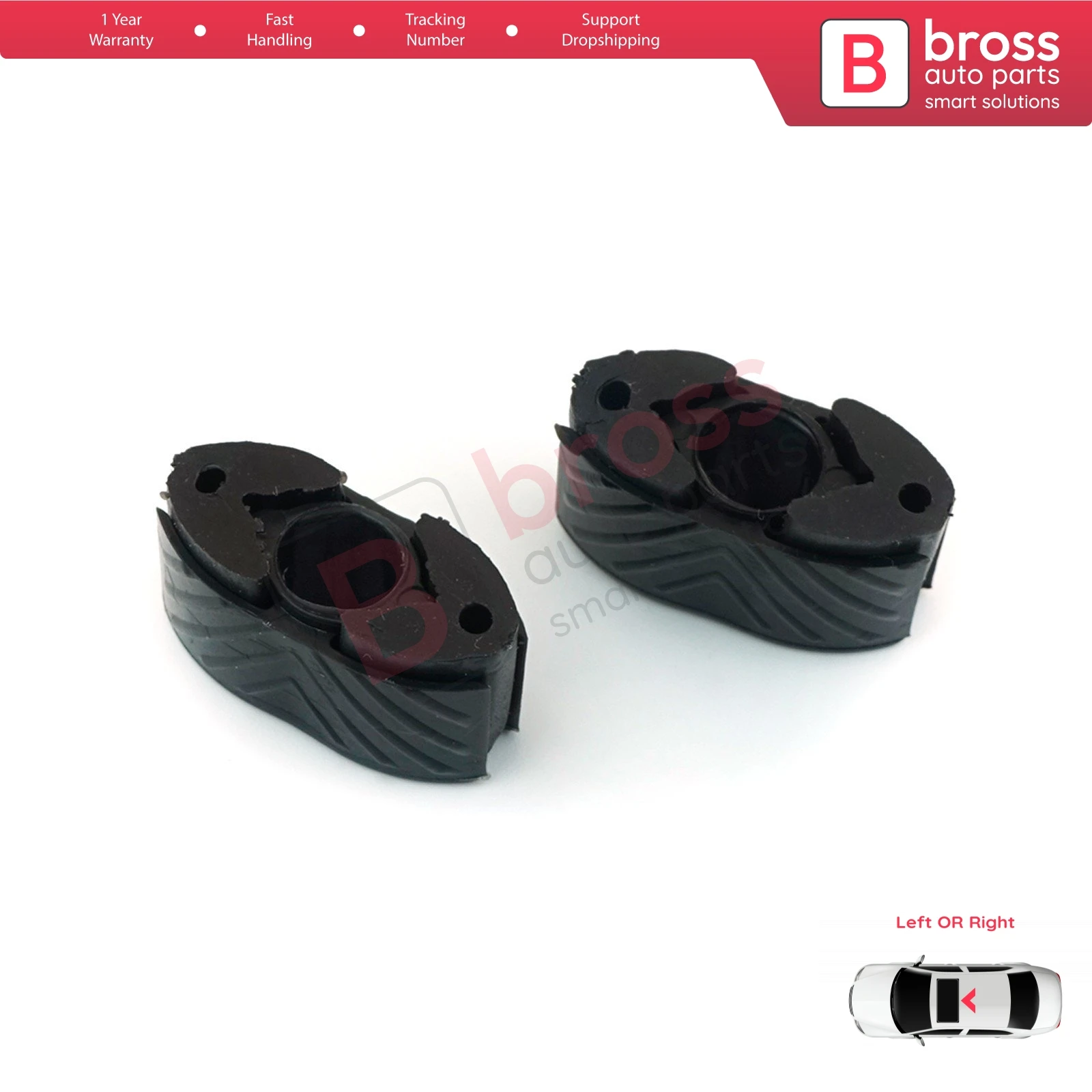 BSR11 2 Pieces Panoramic Roof Electric Sunroof Sliding Shifter Runner Holder Rubber Clips 7701209744 for Renault Megane Scenic 2
BSR11 2 Pieces Panoramic Roof Electric Sunroof Sliding Shifter Runner Holder Rubber Clips 7701209744 for Renault Megane Scenic 2